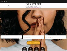 Tablet Screenshot of oakstreetchicago.com
